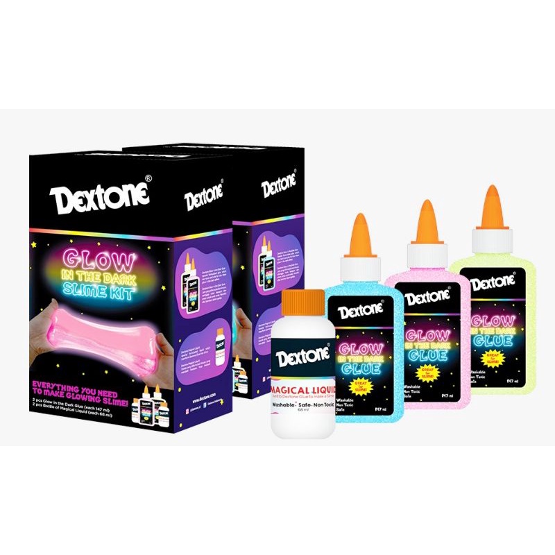 

DEXTONE SLIME KIT / GLOW IN THE DARK SLIME