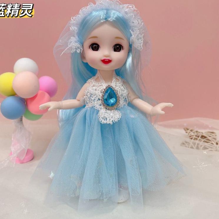Promo Terheboh New Boneka BJD Tertawa Cantik Full Aksesoris Mewah Rambut Super Panjang
