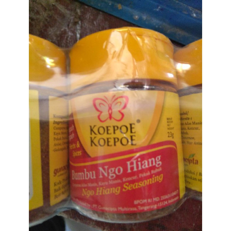 

bumbu ngohiong koepoe koepoe 23g by dws