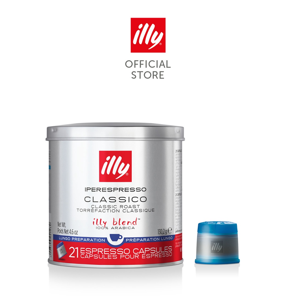 

illy Coffee Iperespresso Capsules - Lungo - 21 capsules