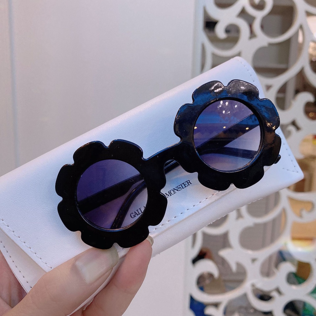 sunglases flower kacamata anak balita perempuan fashion model bunga 1 tahun - 8 tahun