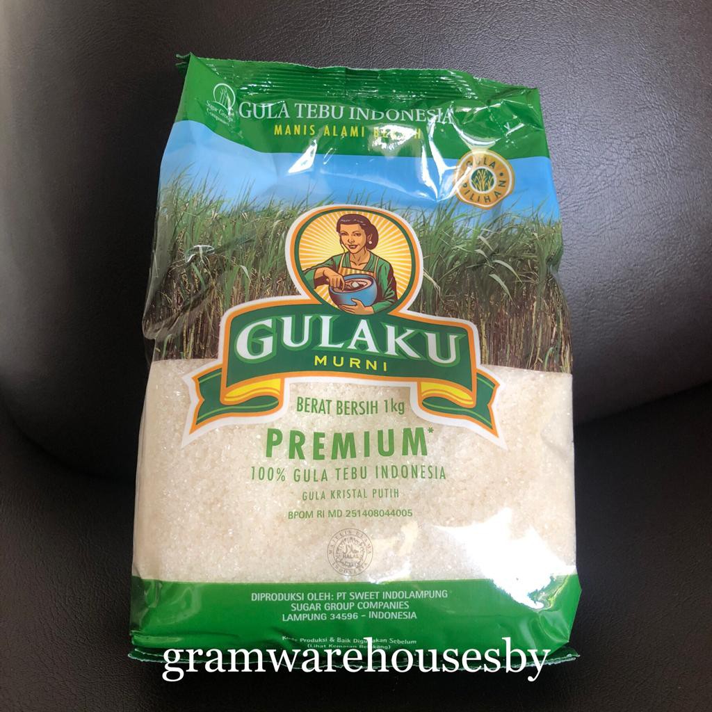 

Gulaku 1kg Gula Pasir Hijau