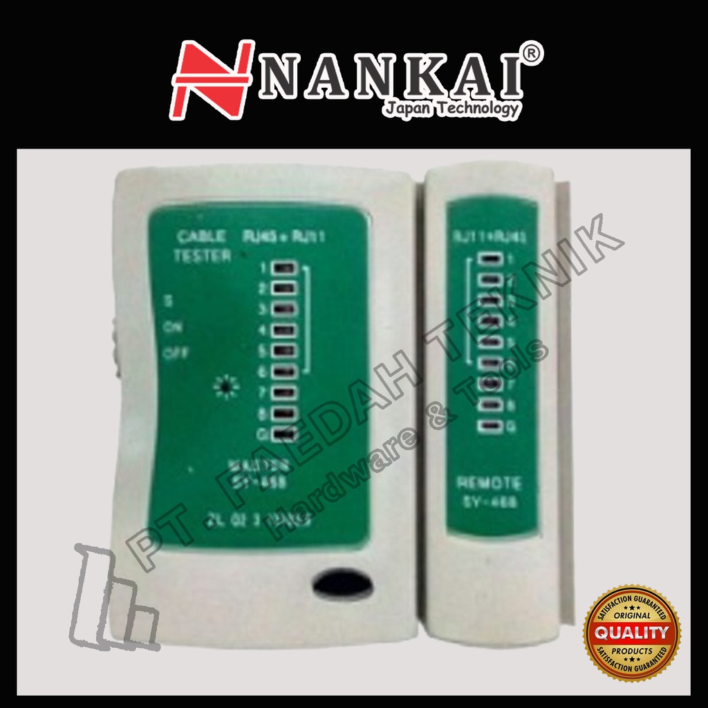 KABEL LAN TESTER/LAN TESTER RJ-45 - NANKAI Berkualitas