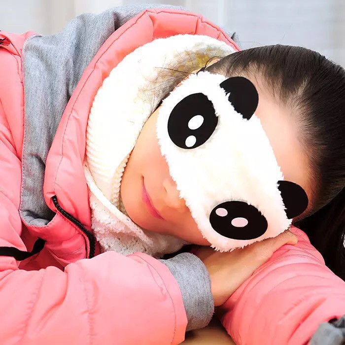 Swopply HL0071 Penutup Mata Tidur Karakter  Panda Sleeping Eye Cover Mask