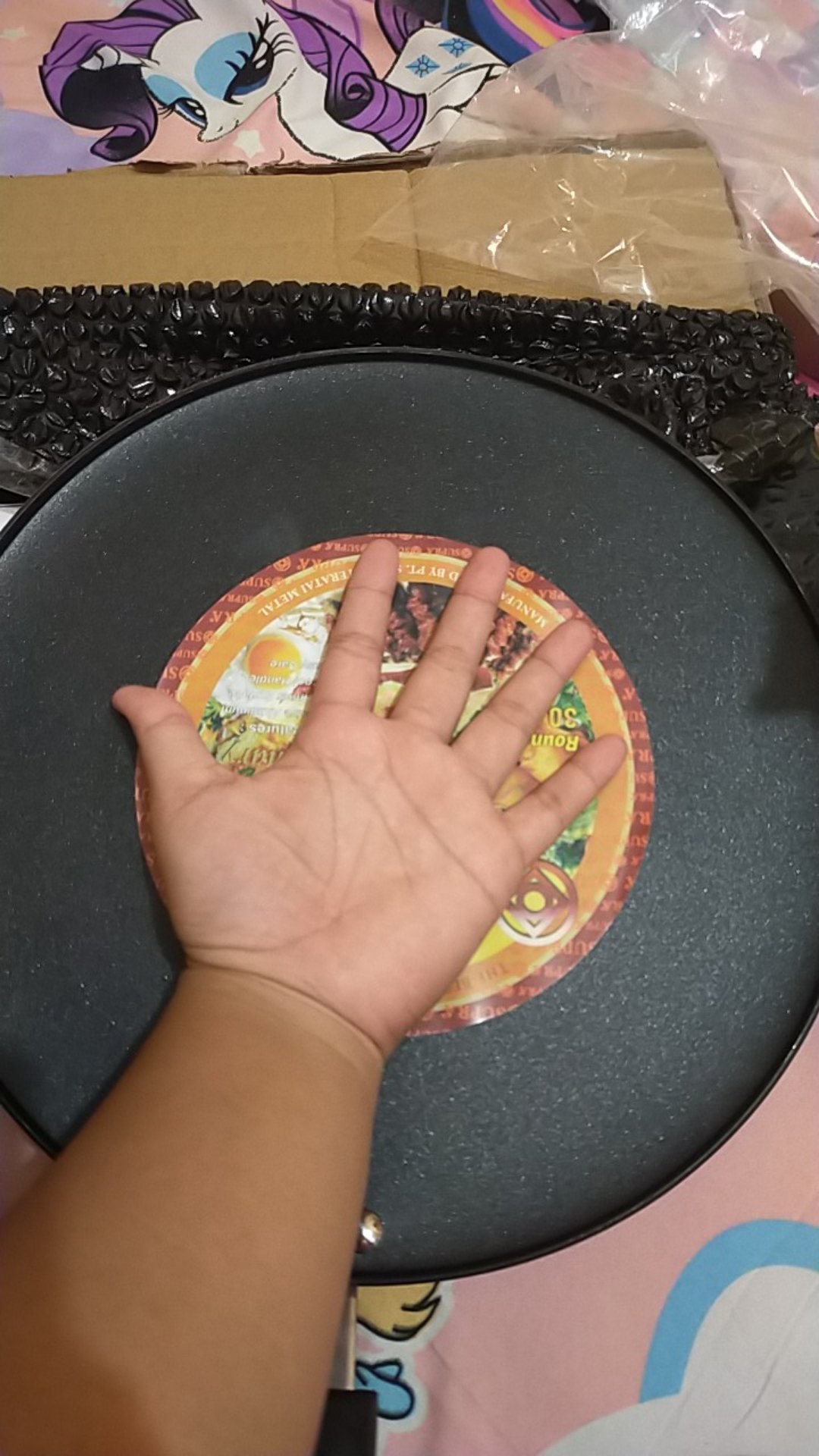 Wajan Teflon / Wajan Ceper / Wajan Gagang / Supra Round Grill Pan 30cm - Grillpan Bulat Ceper