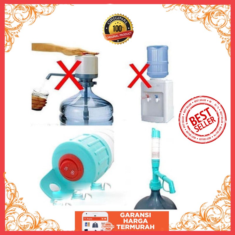 POMPA GALON/DISPENSER/POMPA GALON ELEKTRIK/GALON/DAPUR & ALAT MASAK/ WATER DISPENSER ELECTRIC PUMP