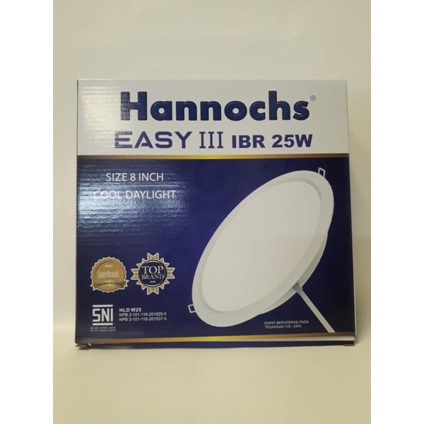 HANNOCHS DOWNLIGHT LED EASY III IBR 25 WATT 25W