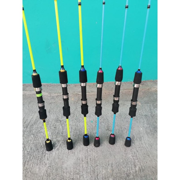 Joran UL Ultralight Fiber Candy Warna 1-4lb