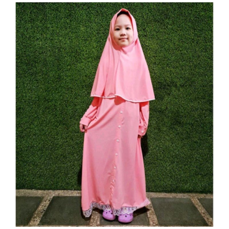 Baju Gamis Anak 1-8thn / Gamis Anak / Baju Muslim anak Cewek / Dress anak