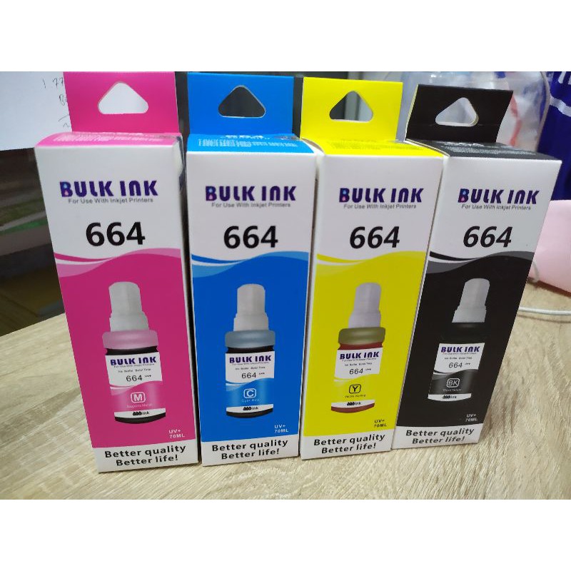 Jual Tinta Bulk Ink 664 Original Untuk Epson L Series Shopee Indonesia 3781