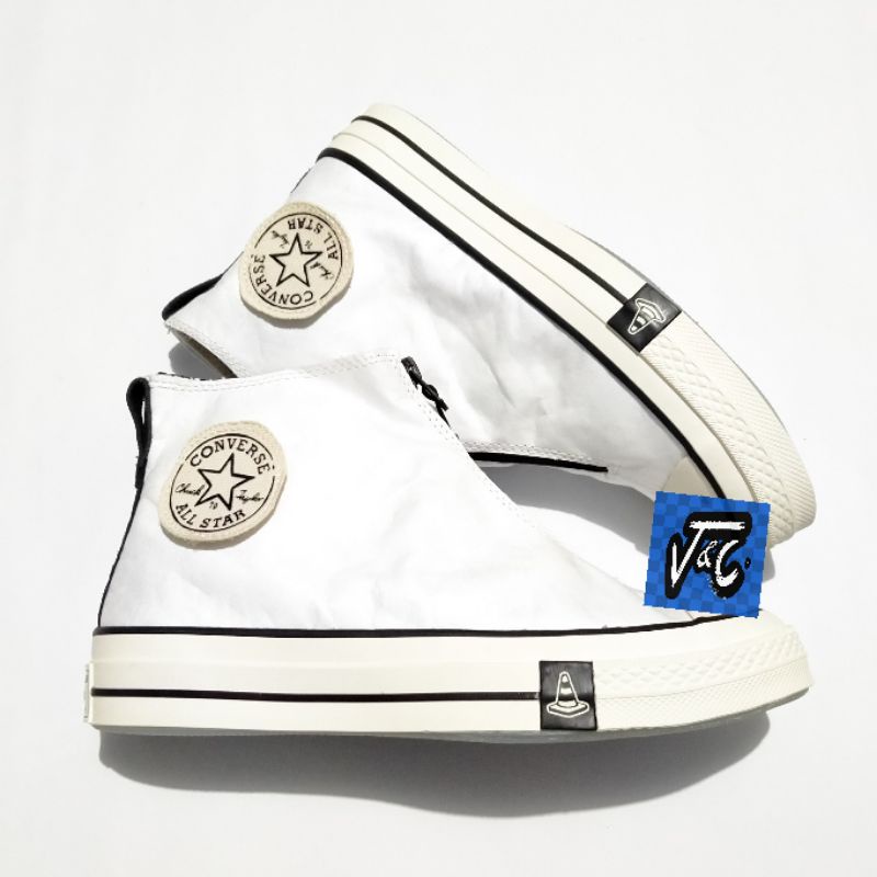 Converse Chuck 70 70s x Joshua Josh Vides 3D printed Tyvek Zip Hi