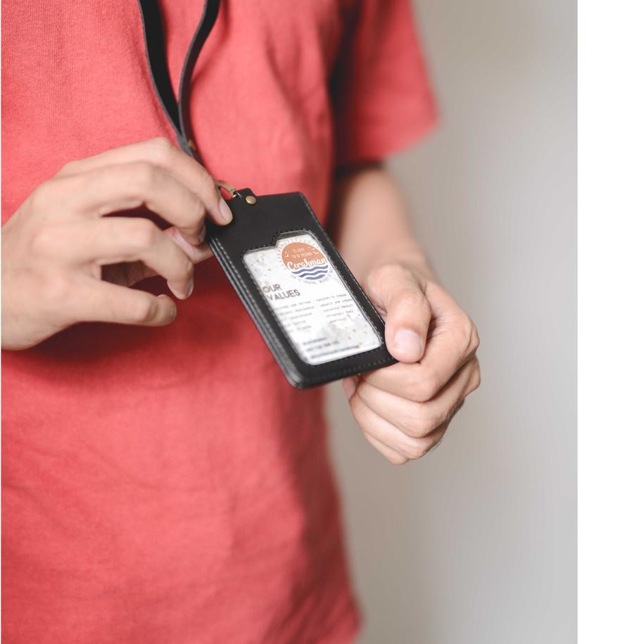 

JD7P ID Card Holder Magnet Lipat Bolak Balik 2 Muka (HOFN) KU Baru・