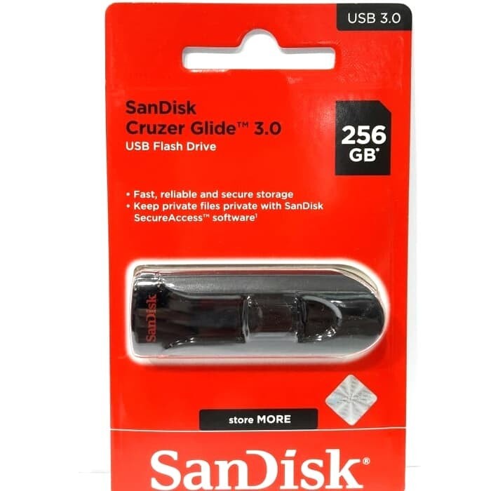 SanDisk Cruzer Glide CZ600 Flashdisk 256Gb USB 3.0