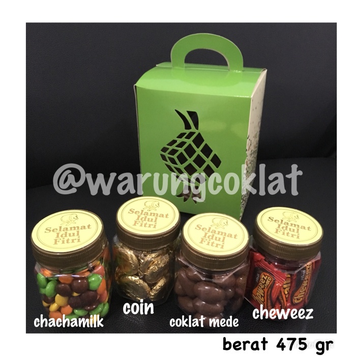 

Coklat Lebaran - Parcel Coklat Mix Delfi Lagie Paket Lebaran