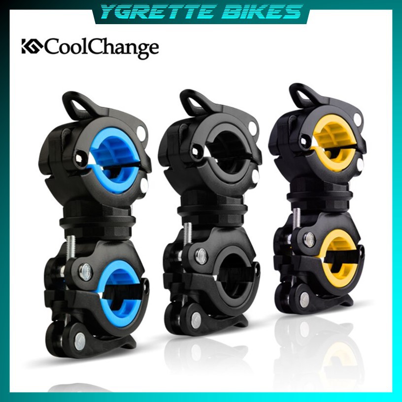 CoolChange Clamp Penjepit Senter Stang Sepeda - 02011 - Black