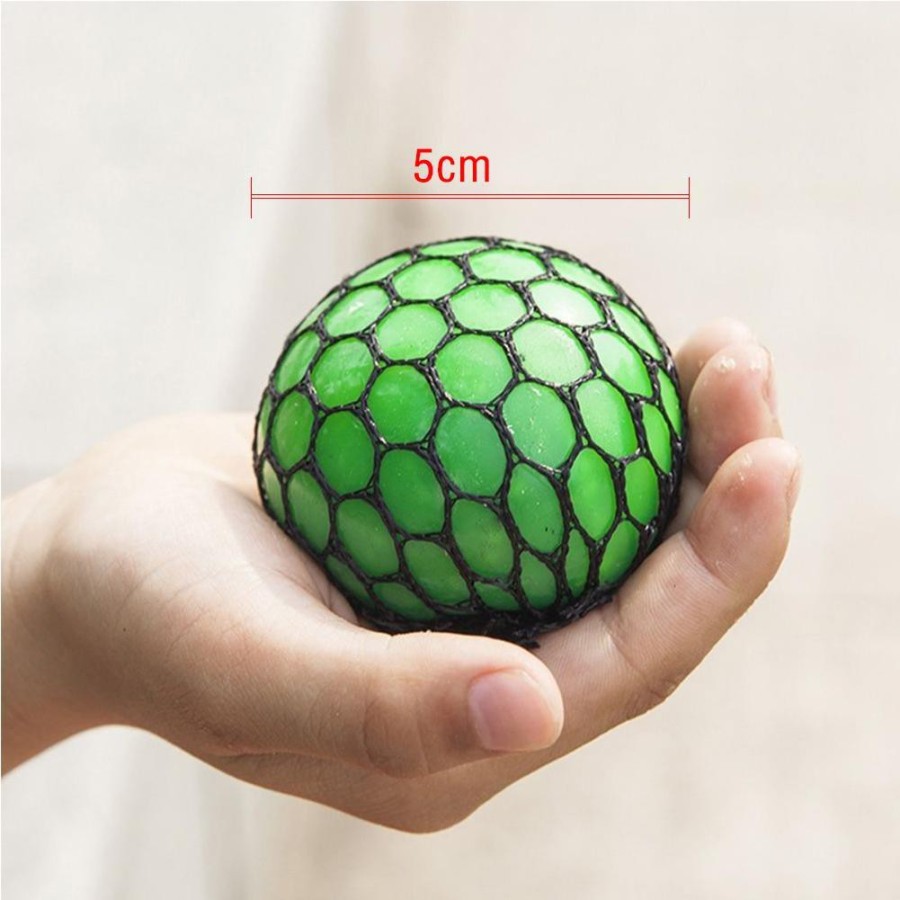 Squishy Bola Anggur Mainan Penghilang Pereda Stress Mini Ball