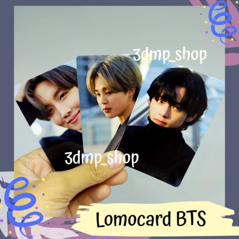 [25 Lembar] Lomocard lomo photo card bts photocard rapmonster taehyung jungkook jimin suga jin jhope