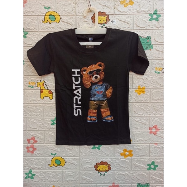 (COD) KAOS ATASAN TEDDY BEAR ANAK / KAOS KIDS THE BEAR / TSHIRT ATASAN ANAK KEKINIAN