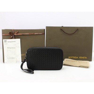 Clutch Bottega Veneta Intrecciato VN Multi-Functional Hitam SO8899