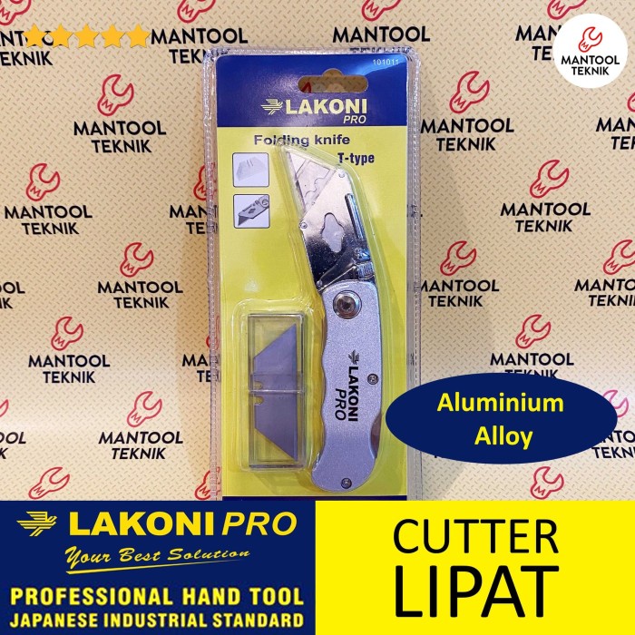 

Segera Miliki Cutter Lipat T Type Folding Knife T Lakoni Pro Murah