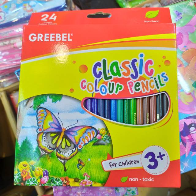 

PENSIL WARNA 24 GREEBEL