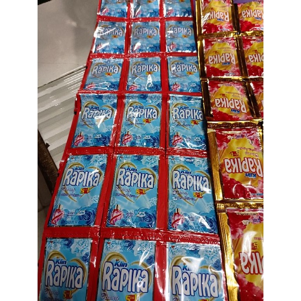 RAPIKA SAC GOLD DAN BIRU 8ML*24 BKS