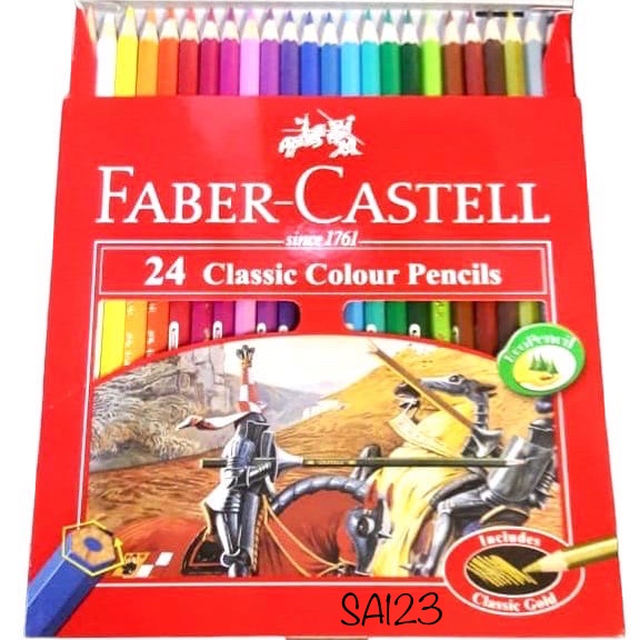 

Pensil Warna FABER CASTELL CLASSIC 24