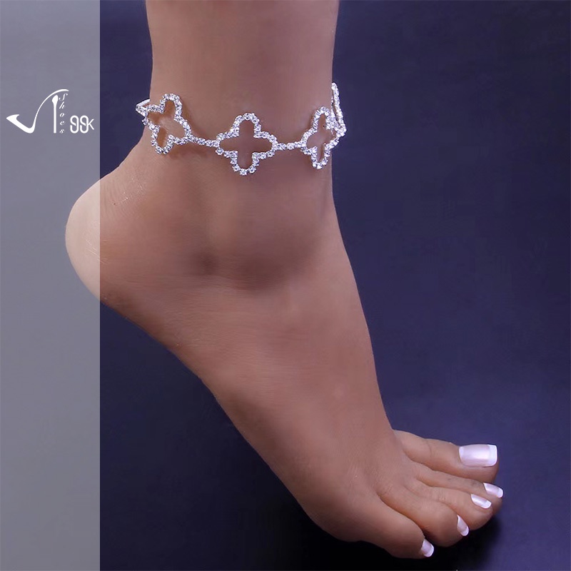 Beach Clover Ankle Bracelet 5179