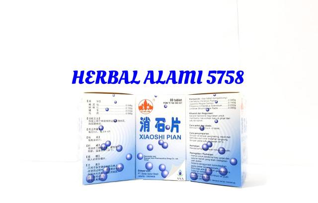 Xiaoshi Pian - Obat Batu Ginjal,Kencing Batu