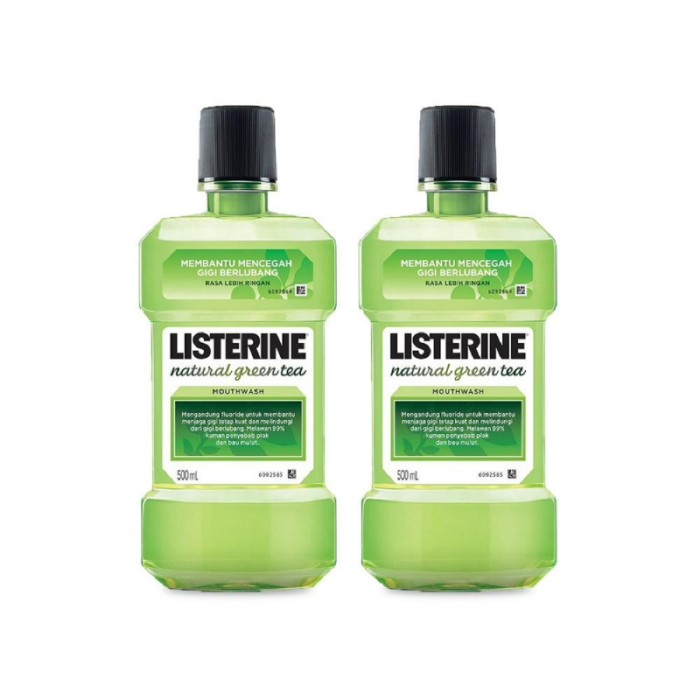 Listerine Greentea 500 Ml Twin Pack