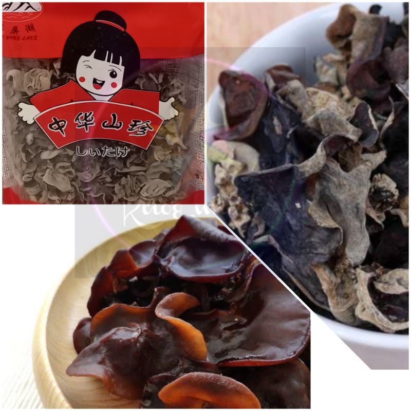 

Dashan Bokni Bokji Hitam/Jamur Kuping Kering 120gr/Import