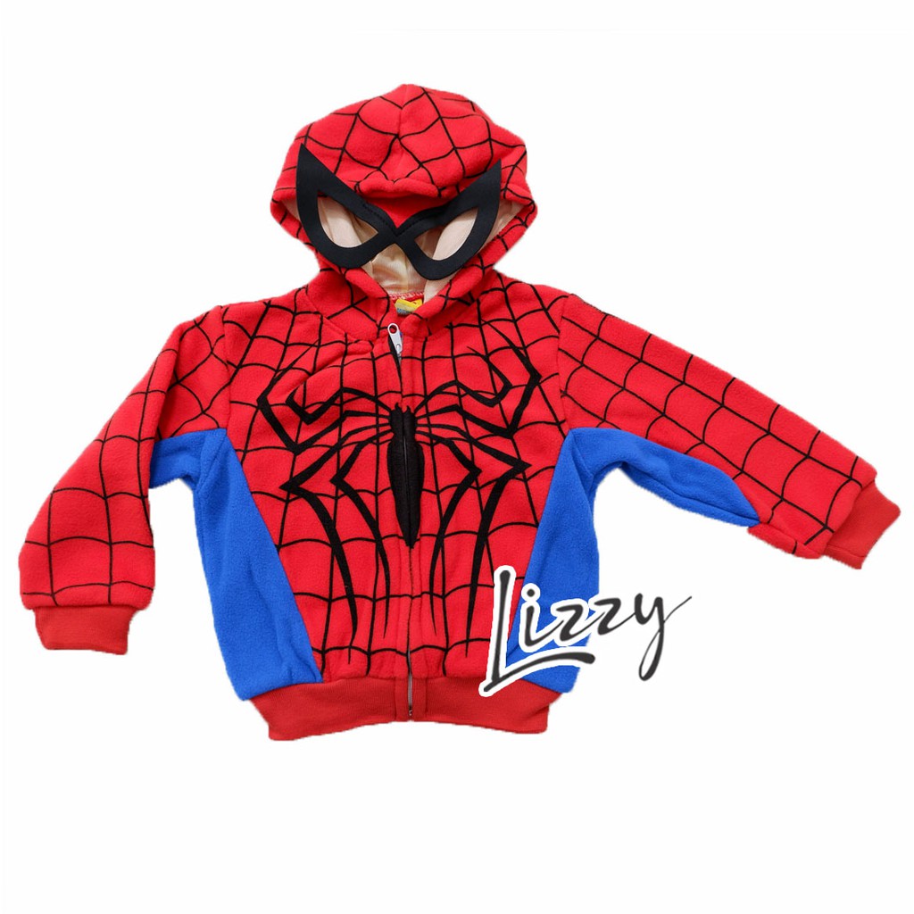 Lizzy - JAKET ANAK SPIDERMAN