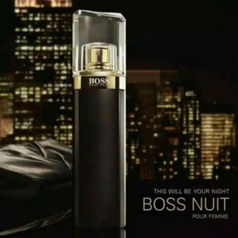 Parfum Original Eropa Hugo Boss Nuit Women 75 ml - Parfum Wanita