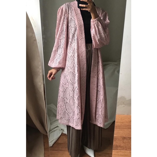 Raya Lace Outer-Baby Pink