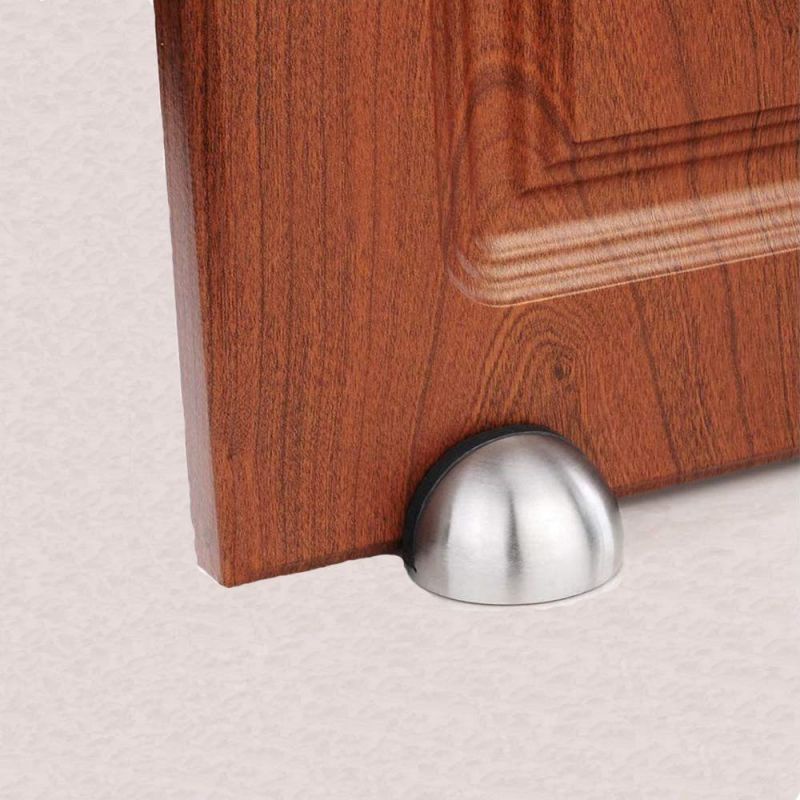 Stainless Door Stopper Penahan Pintu Rumah Anti-Collision Magnetic Stopper Pintu