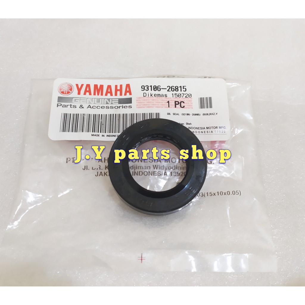 KARET SIL SEAL NAP GIR GEAR BELAKANG KIRI NEW R15 VVA V3 MT15 VIXION R XSR 155 ORIGINAL YGP 93106-26815