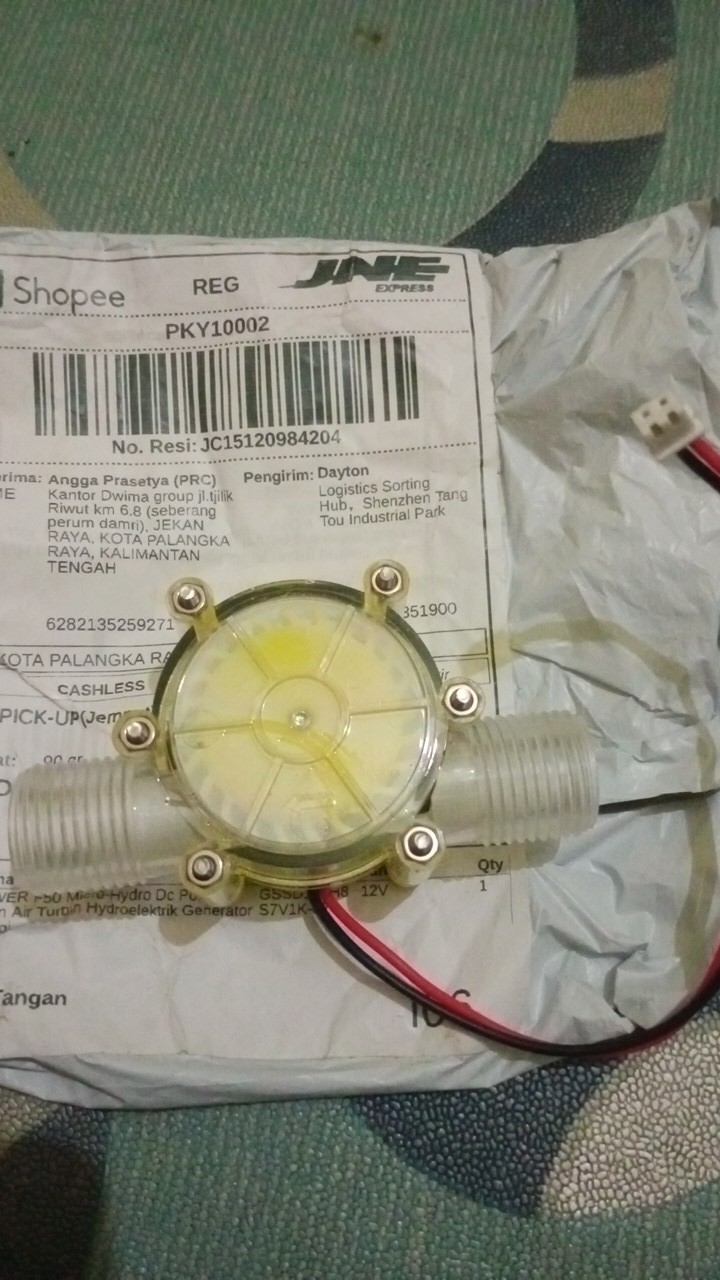 Power F50 Micro-hydro Dc Pompa Aliran Air Turbin Hydroelektrik Generator Energi