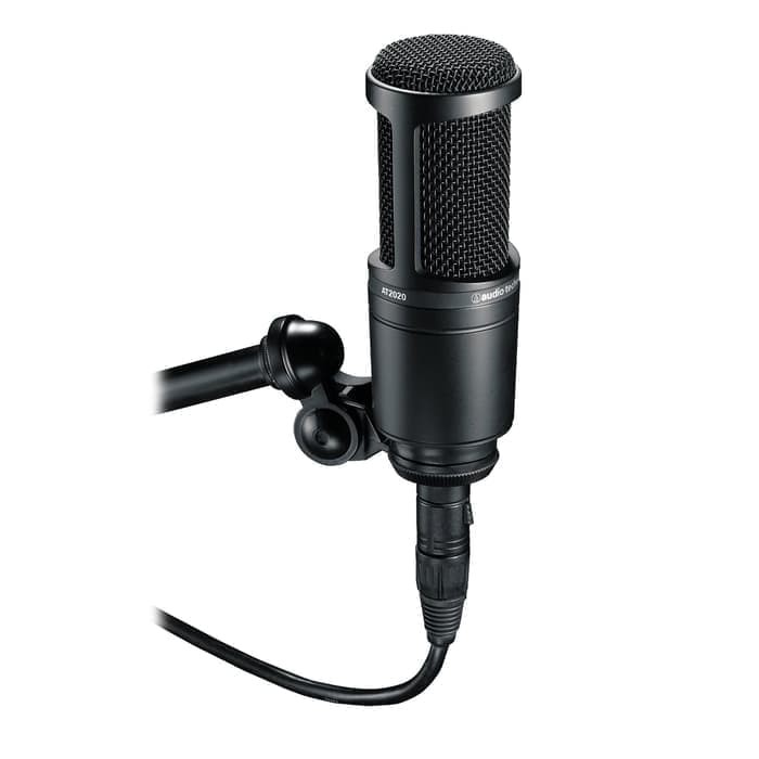 Audio Technica AT2020 - AT 2020 - AT-2020 Cardioid Studio Condenser Microphone