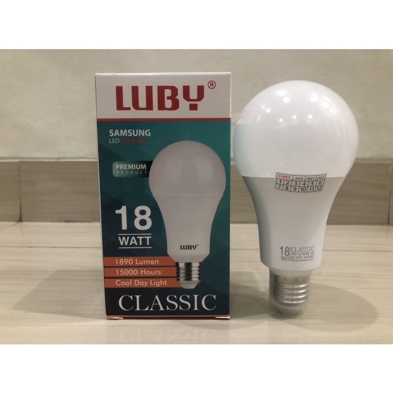 BOHLAM LED LUBY CLASSIC CAHAYA PUTIH