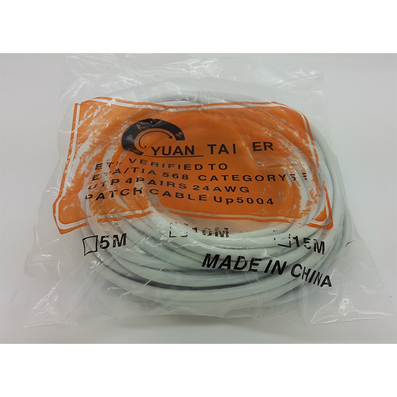 Kabel LAN 10 Meter + Connector RJ45 / Kabel UTP