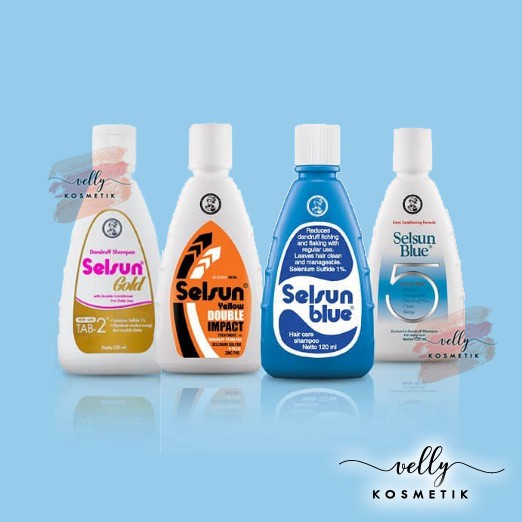 Selsun Shampoo Anti Ketombe Blue 5 Yellow Gold