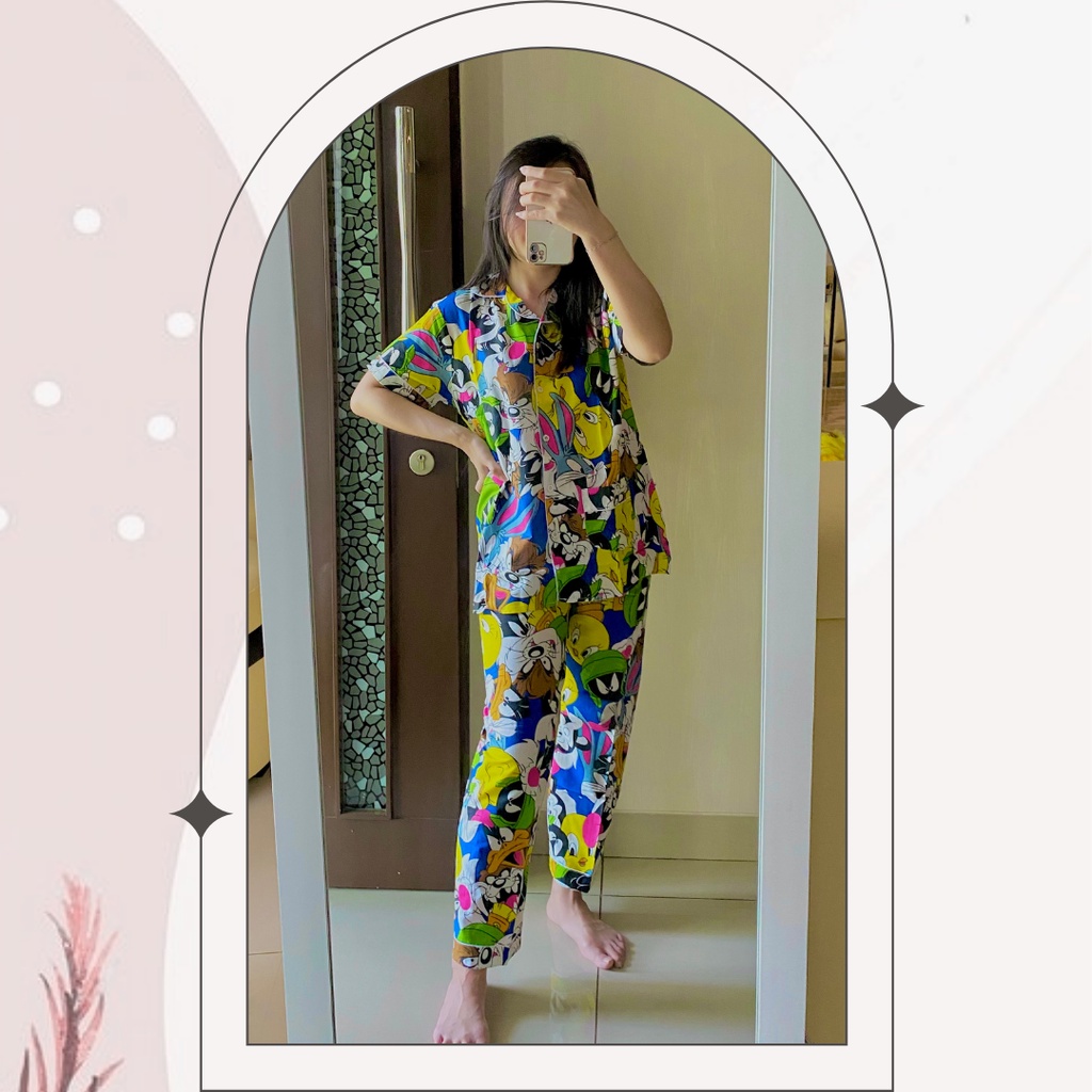 Baju Tidur wanita terbaru / Piyama wanita terbaru / Pajamas wanita [CP] Tweety