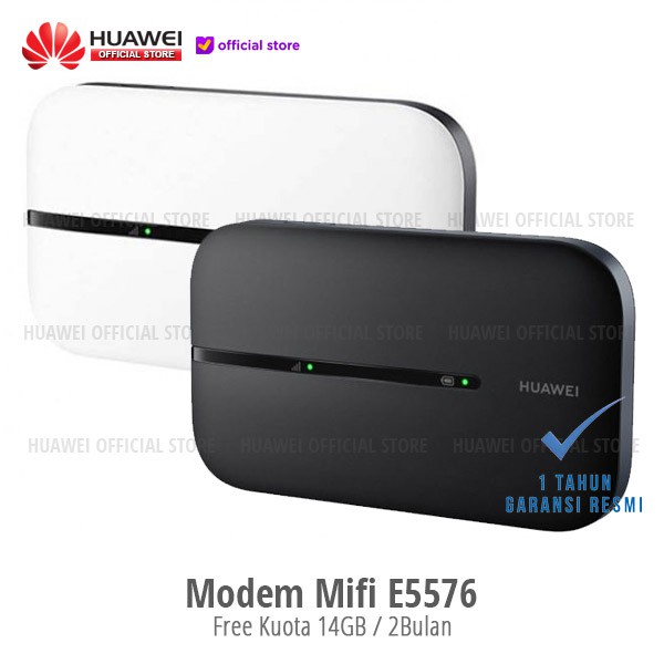 Huawei E5576 Modem Mifi 4g Lte Unlock Gratis Telkomsel 14gb 2bulan Shopee Indonesia