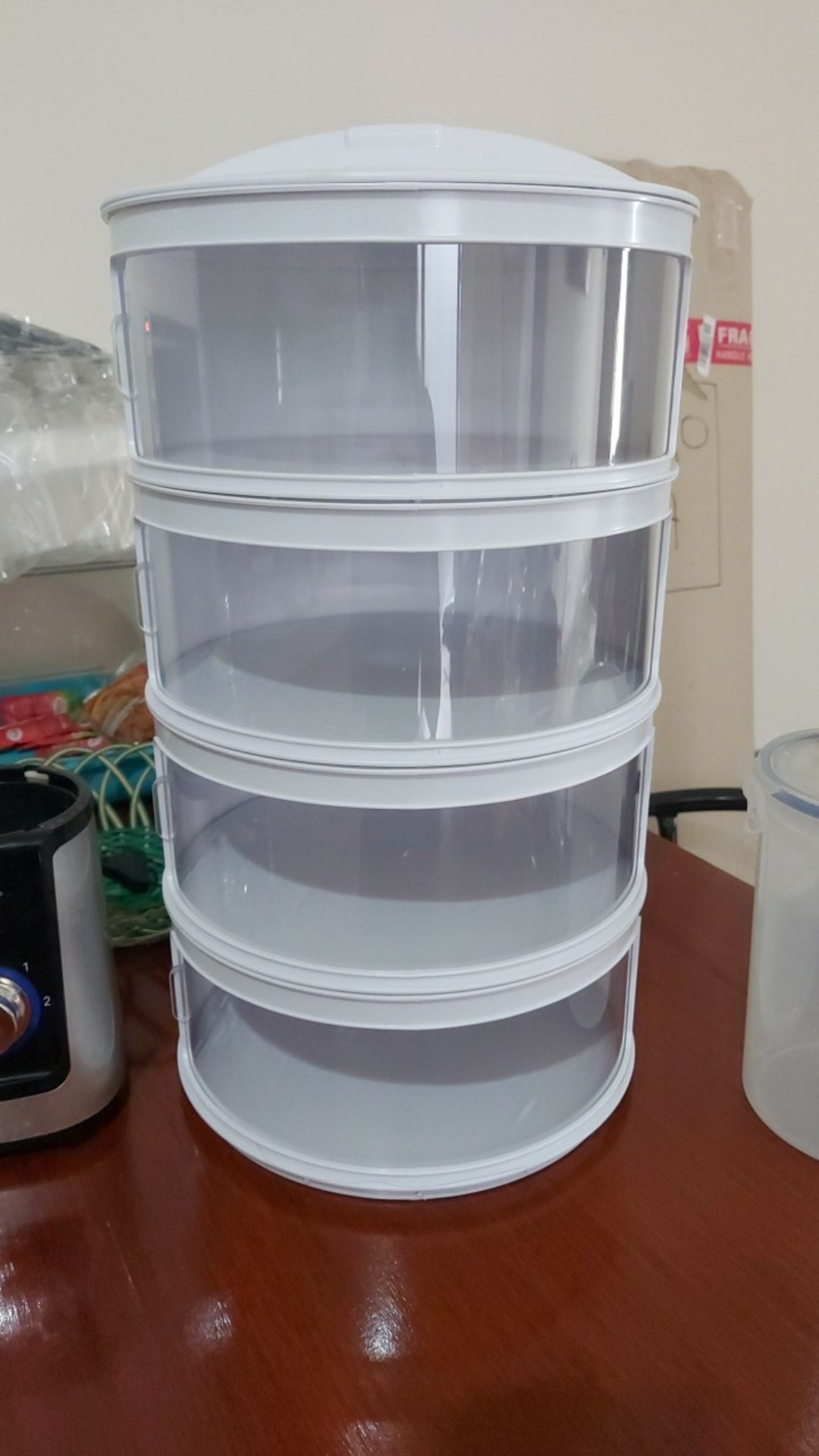 Food Cover Susun 4 / Tudung Saji Penyimpanan Makanan