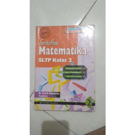 Seribu pena matematika kelas 2 SMP