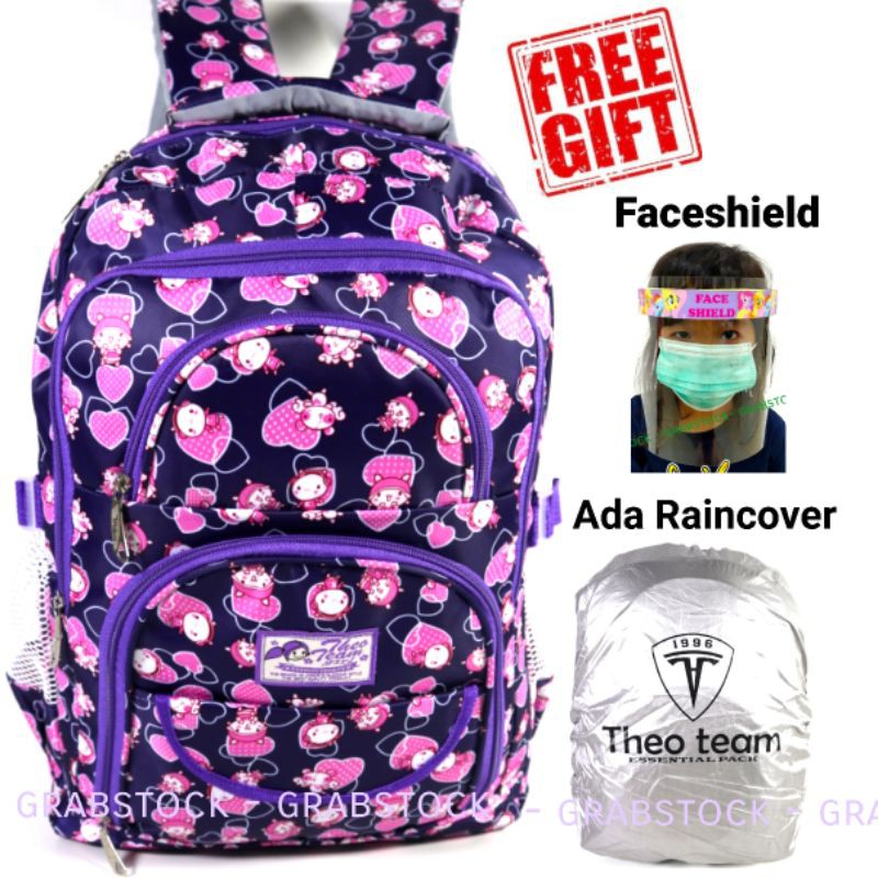 Ransel Girl Laptop Raincover 0320 Free Gift from Grabstock