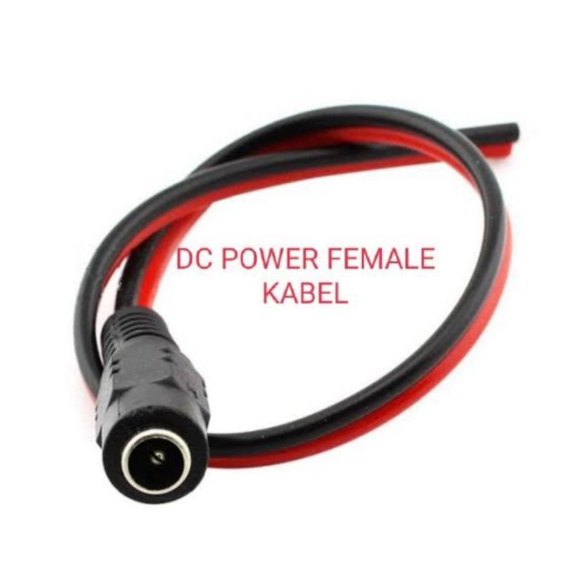 Konektor Kamera Cctv DC Female Kabel / Jack Camera Cctv Cewek High Quality