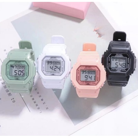 Jam Tangan Sport Anak / Jam Tangan Anak Warna Warni 3129 3163