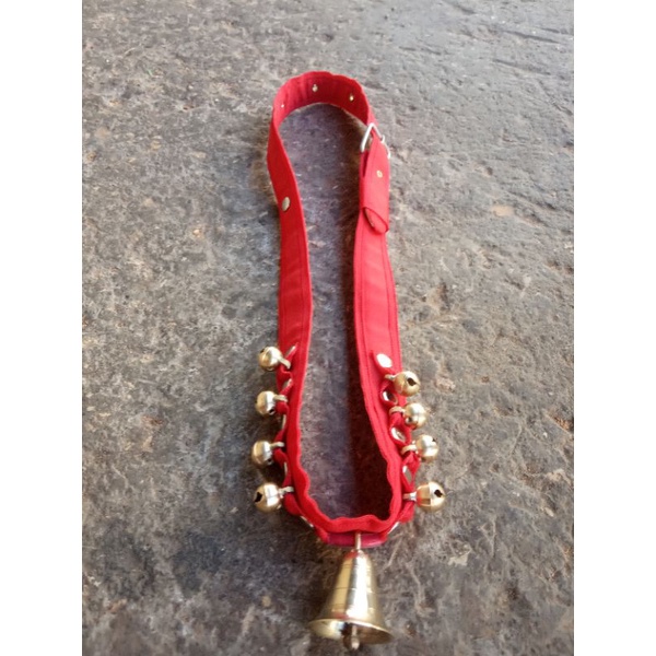 kalung sapi merah 9 klintingan