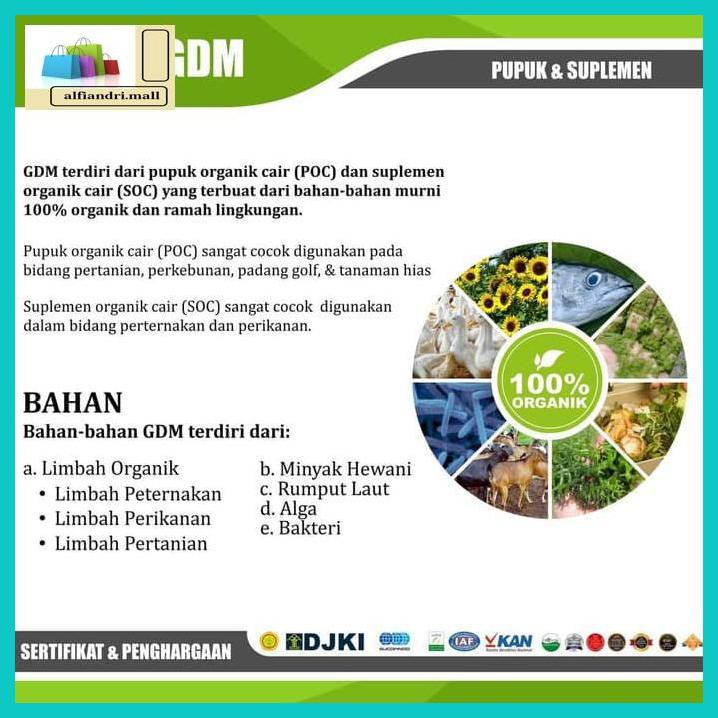 

F7Gfgh- Suplemen Organik Gdm Untuk Perikanan 5 Liter H8Tu667-